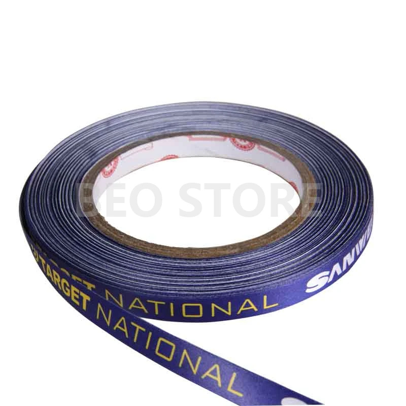 

1cm*25M SANWEI Table Tennis Racket Edge Tape Side Protector Original TARGET National Ping Pong Bat Protective Tape Accessories