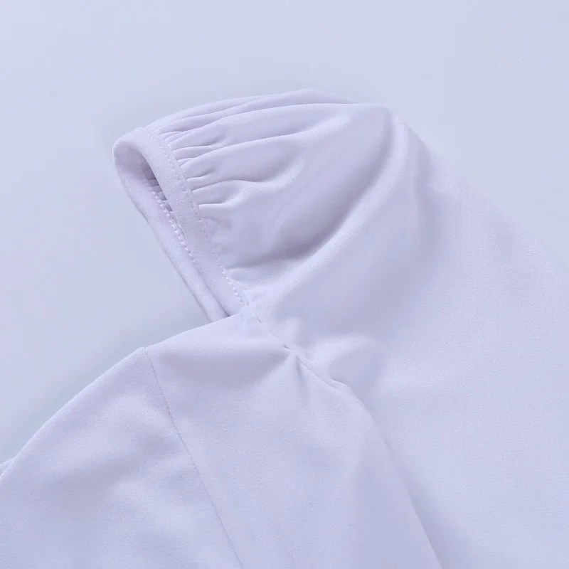 

Tops Women 2021 Long Sleeve T Shirt Slim Fashion Spring Summer Clothes 90s Aesthetic Ladies Tee Shirts Black White Designer Top