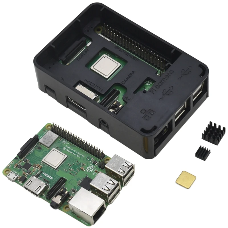 Для Raspberry Pi 3 Model B + (B плюс) 4 ядра 1 ГГц 64 бит процессор Wi Fi и Bluetooth материнская плата с