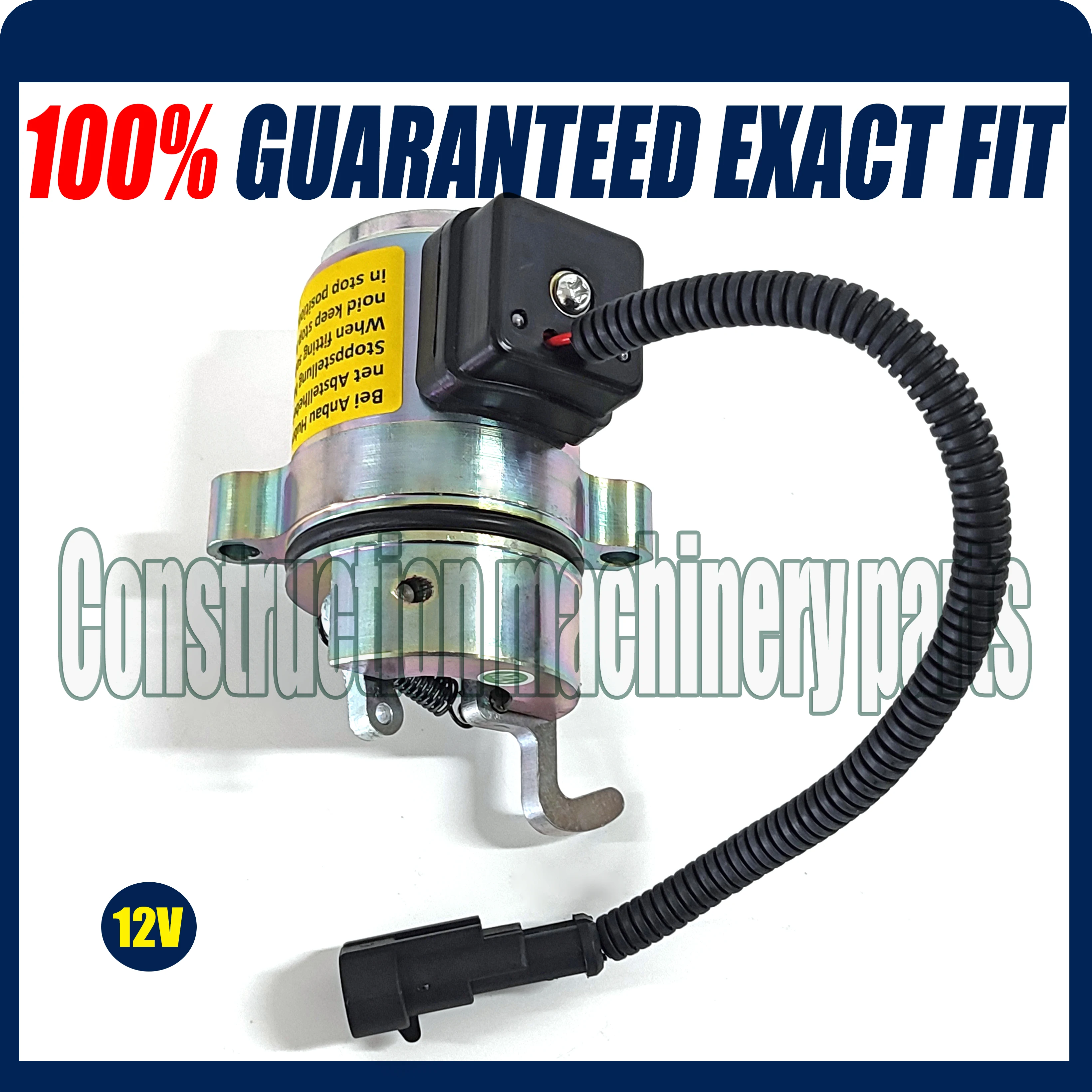 04272956 Fuel Shut Off Solenoid 6686715 for BOBCAT 863 864 873 883 fit Deutz Skid Steer OS 0427 2956 / 0427-2956 | Обустройство дома