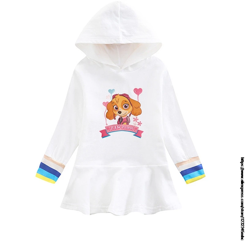 С рисунком из мультфильма Щенячий патруль двух предметов: толстовка с капюшоном