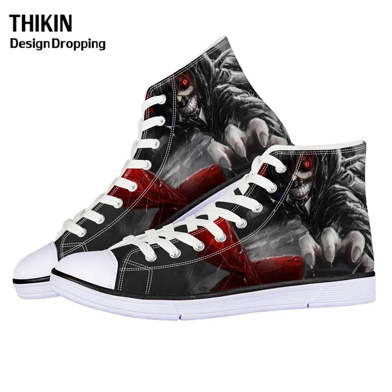 Мужская Вулканизированная обувь THIKIN с аниме Токийский Гуль канеки Кен