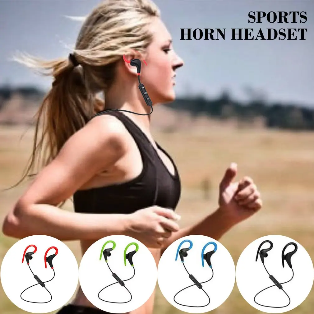 BT-01 беспроводные наушники стерео наушники-Крючки спортивные с шумоподавлением