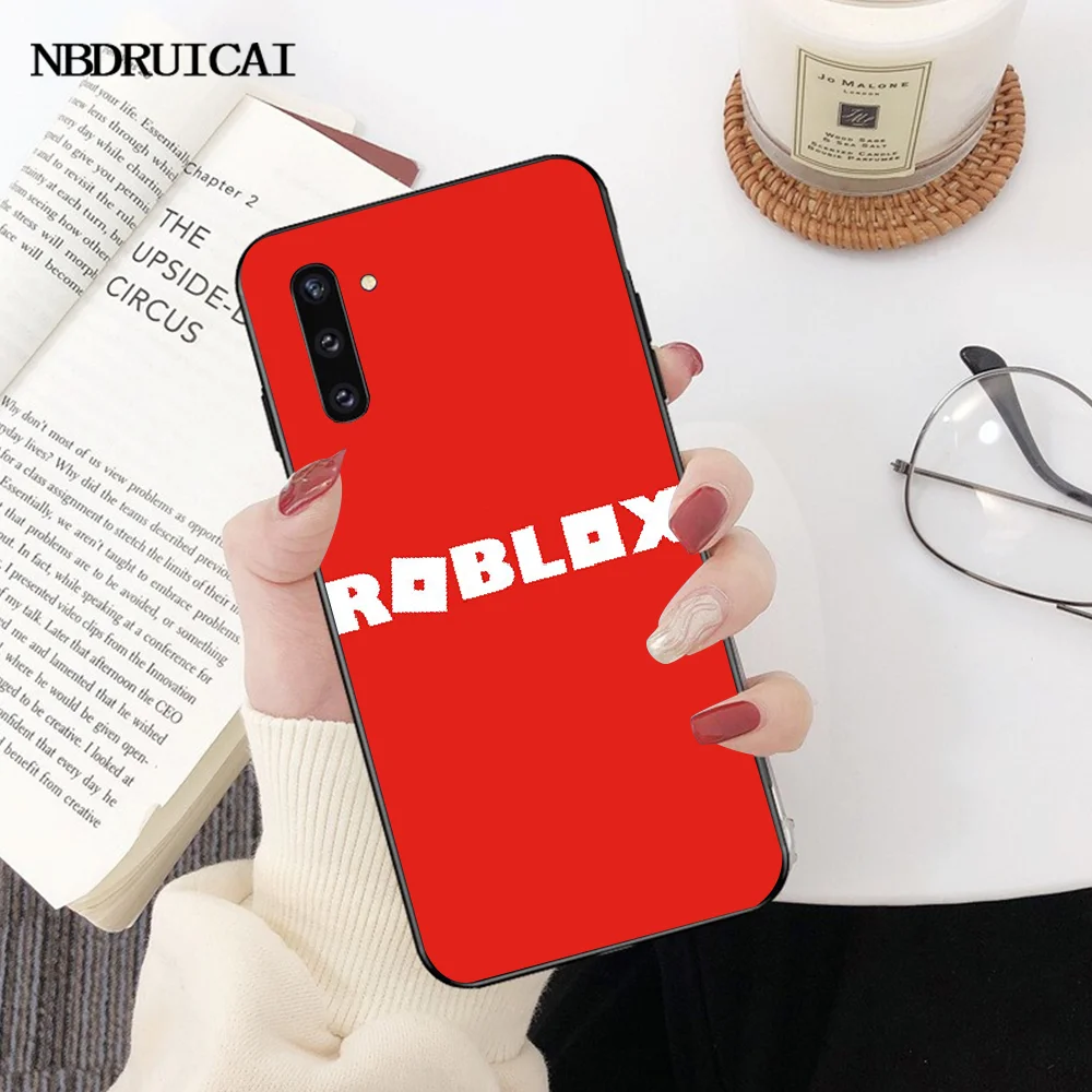 NBDRUICAI популярная игра Roblox чехол для телефона Samsung Note 3 4 5 7 8 9 10 pro M10 20 30 | Мобильные