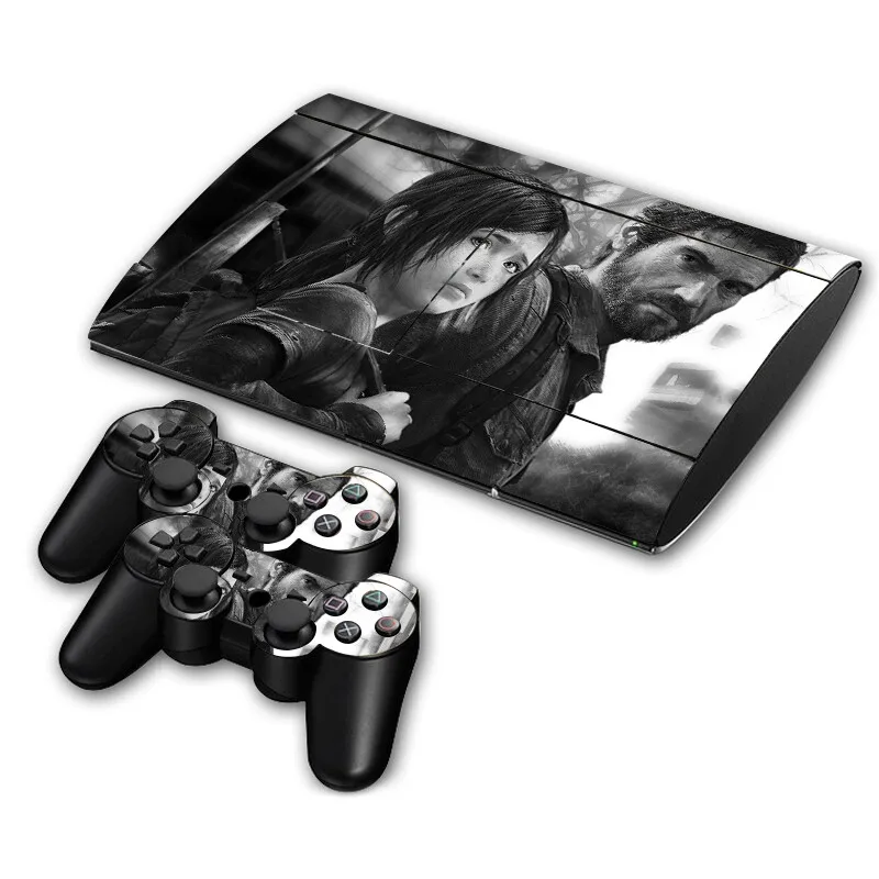 Последняя наклейка из США для PS3 Slim 4000 PlayStation 3 консоль и контроллеры супер тонкая