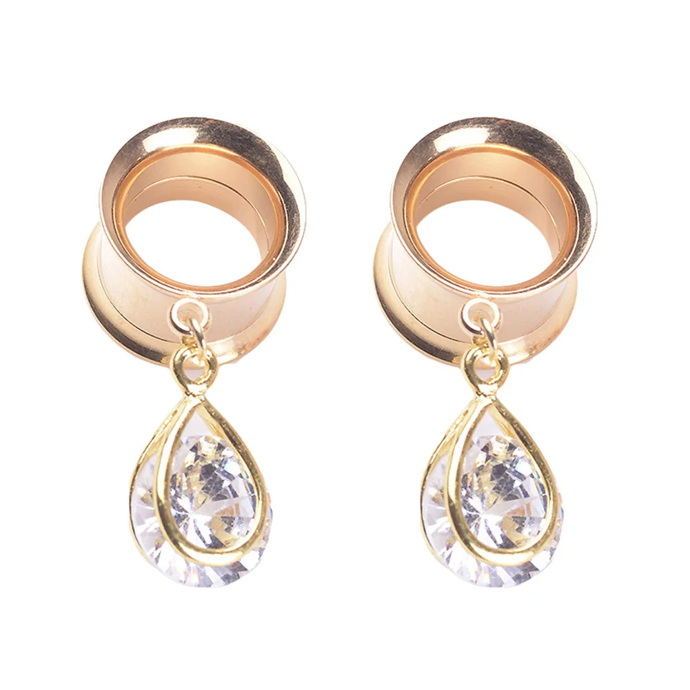 1 шт. женские серьги с фианитом Эспандер для пирсинга | Украшения и аксессуары