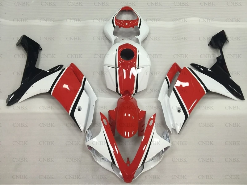Корпус для YZF R1 2008 YAMAHA YZFR1 комплекты всего тела 2007 красный белый черный|Полные