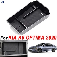 car armrest insert secondary storage box center console organizer tray for kia k5 dl3 optima 2020 2021 car interior accessories