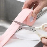 kitchen bathroom sink waterproof tape self adhesive oilproof sticker sealing striptape countertop toilet gap anti mold tape