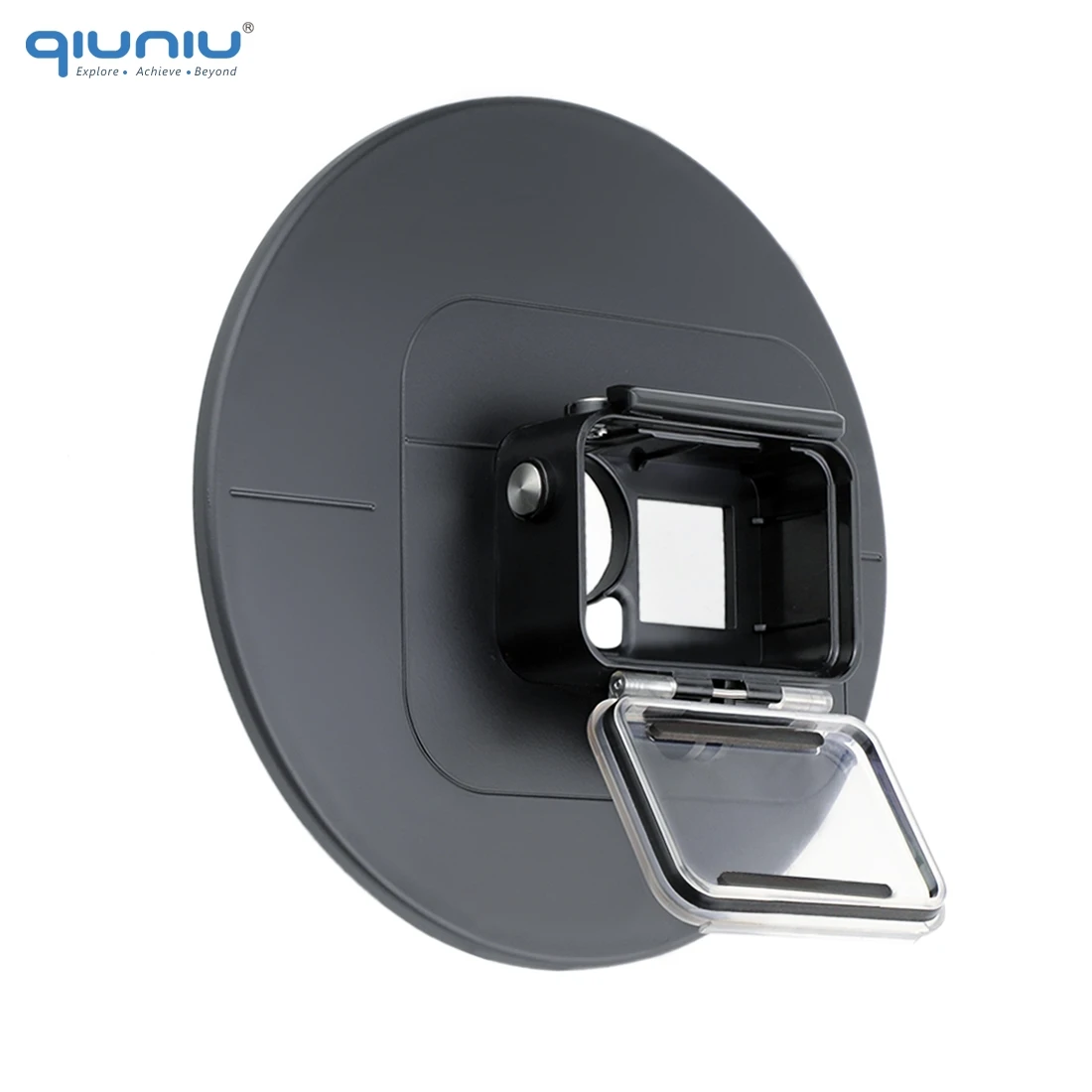 Чехол для подводного дайвинга QIUNIU водонепроницаемый корпус купольного порта