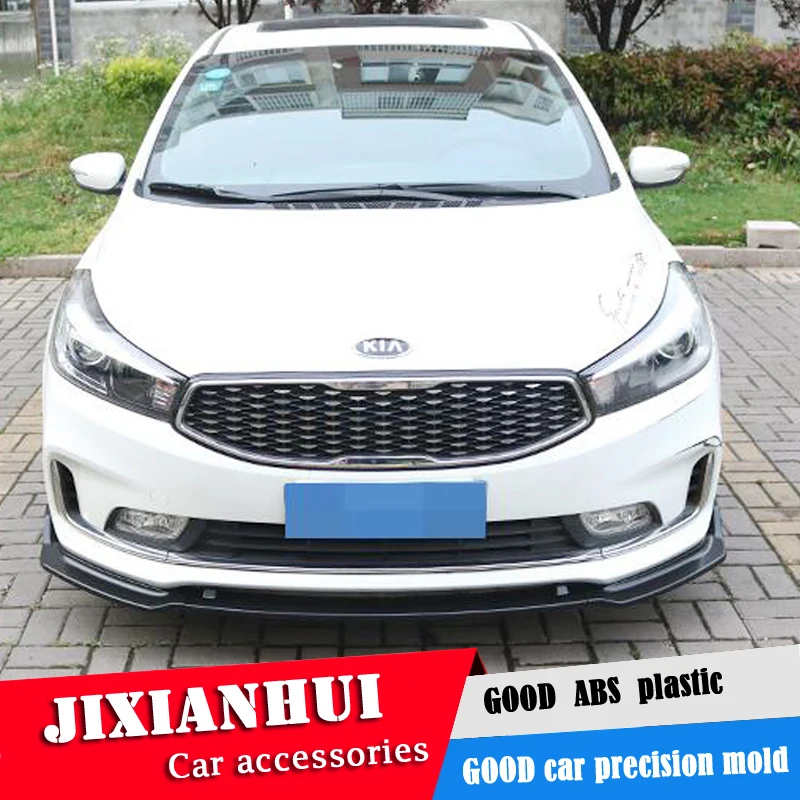 Для Kia Forte Body kit спойлер 2017 2018 для K3 ABS задний бампер диффузор защитные