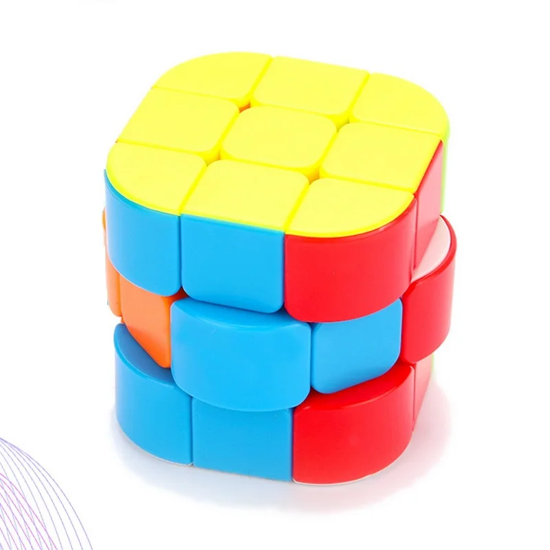 

Toys for Tots bandaged cube Cylinder shape magic cube develop intelligence Puzzle cube Pressure Reduction fun Creative Gifts