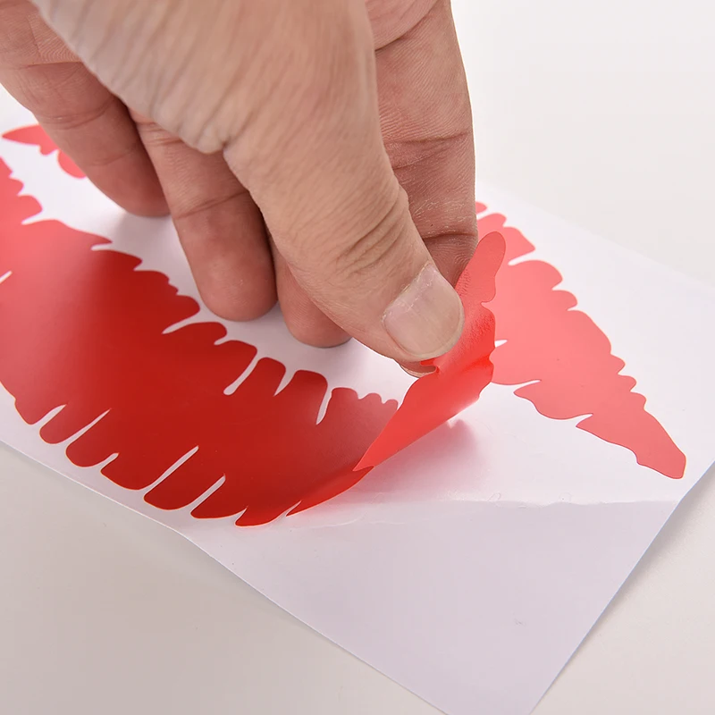 1 шт. забавные наклейки для губ|Наклейки на стену| |