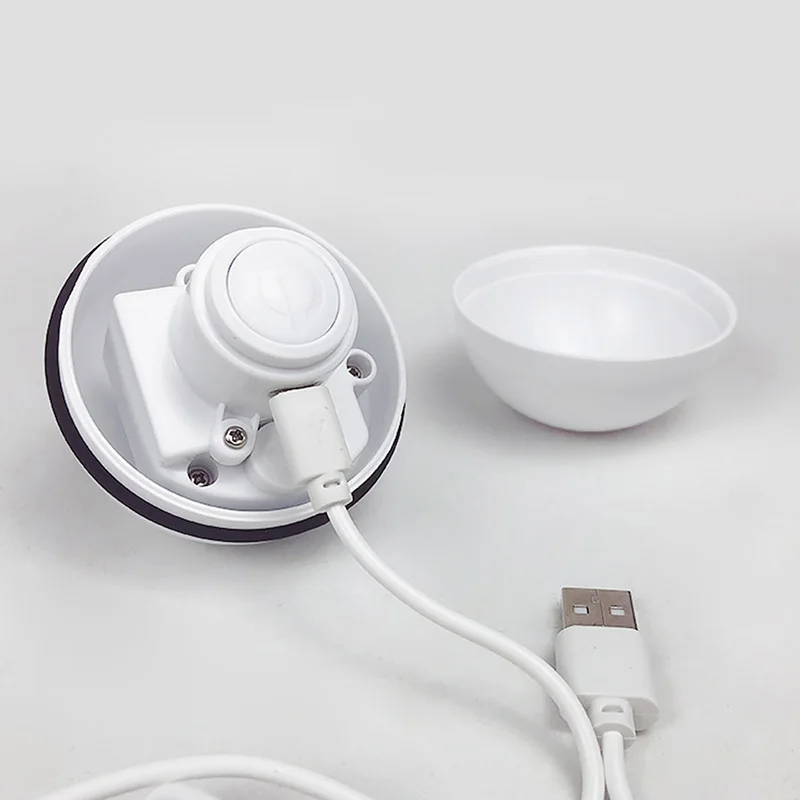 

Smart Interactive Funny Cat Toy LED Light USB Charging Glow Sound Playing Chasing Hunting Game Pet 360 Degree Self Rotating Ball