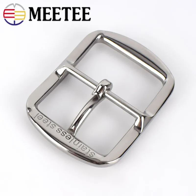 Meetee 40*52 мм мужской ремень из нержавеющей стали Пряжка для 39 пояс отдыха украшения