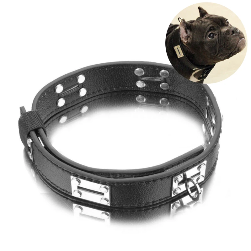 Регулируемый ошейник из натуральной кожи высокого качества | Дом и сад