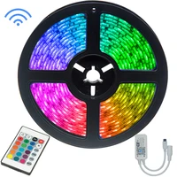 smart wifi control is suitable for bedroom family party decoration 65 6 ft about 20m led strip lights rgb 2835 lamp