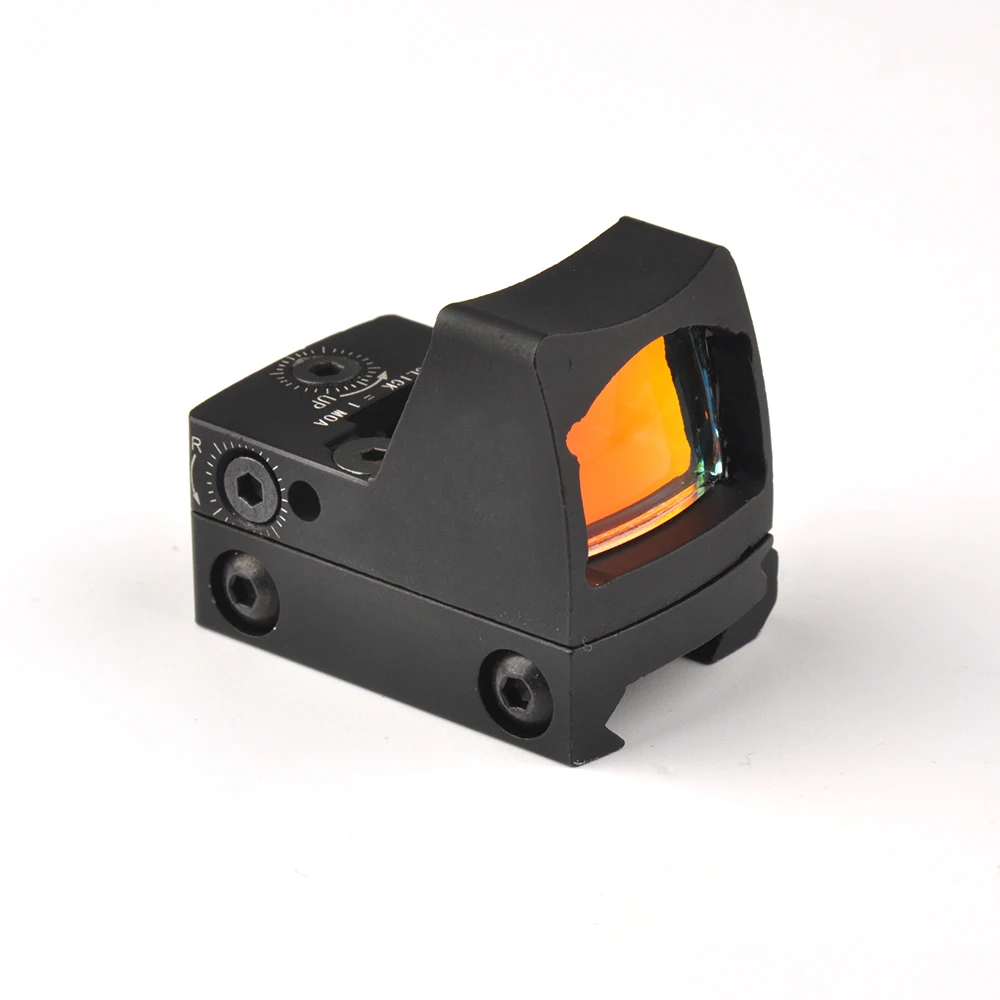 

Adjustable Red Dot Sight with 3.25 MOA Holographic Sight LED Sight Scope Suit 20mm Weaver Rail for Airsoft Hunting