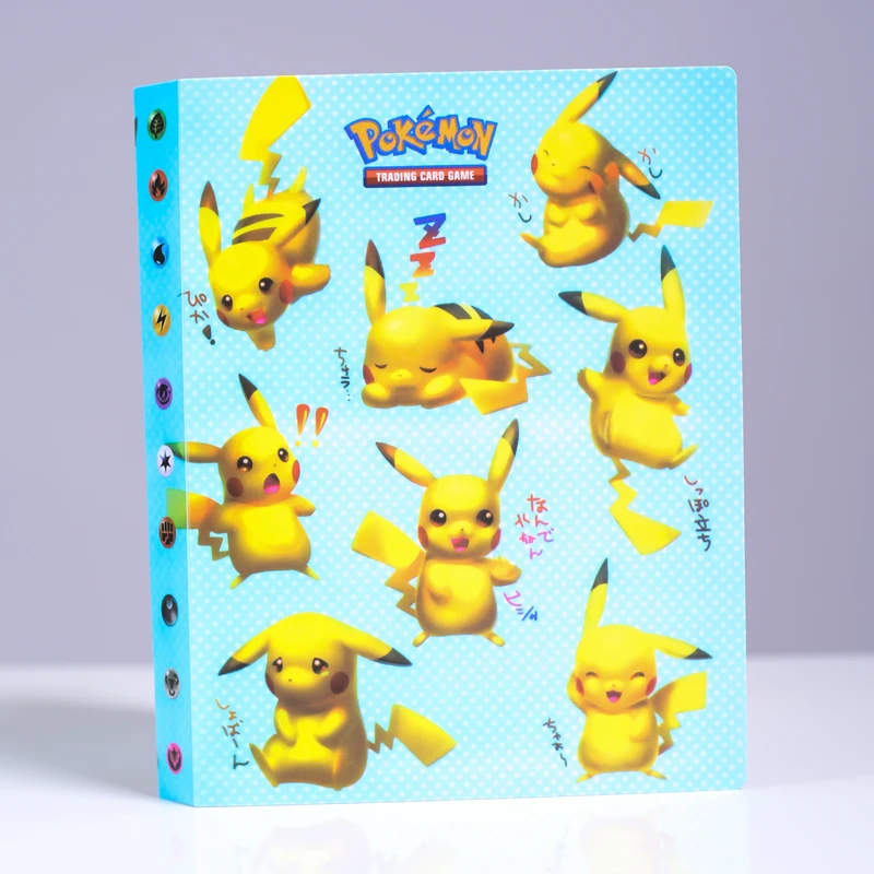 

Pokemon Album Book Cartoon TAKARA TOMY Anime New 240PCS Game Card VMAX GX EX Holder Collection Folder Kid Cool Toy Giftpokemon t