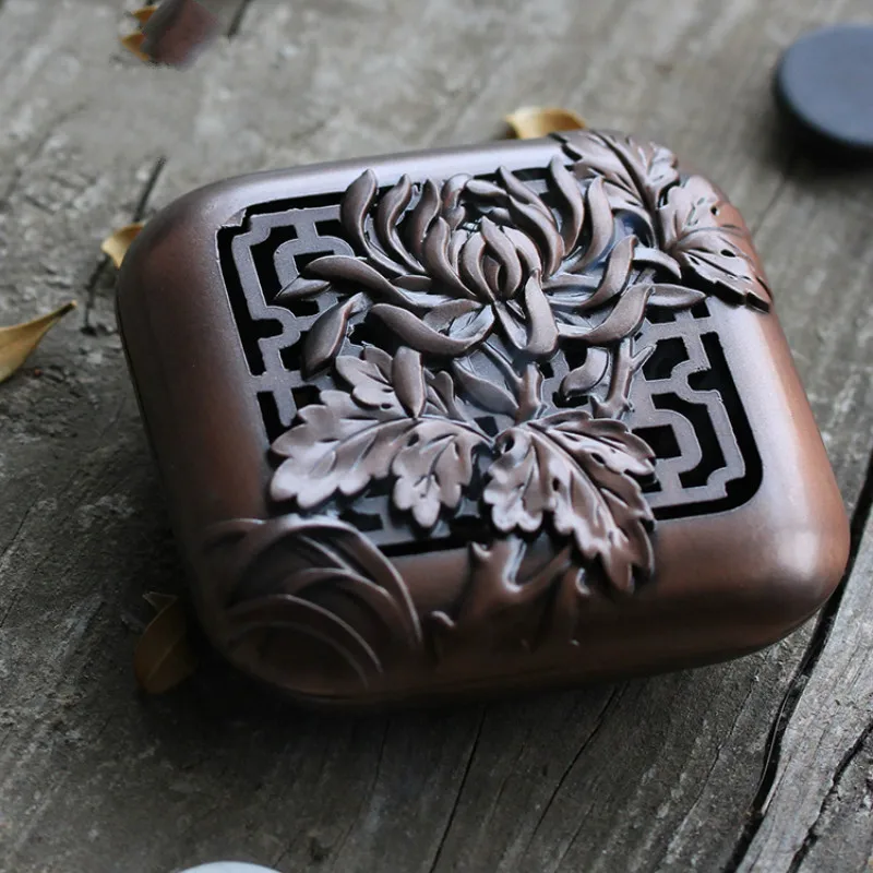 Металлическая вапоризатор благовония горелка китайская гостиная фонтан Арома