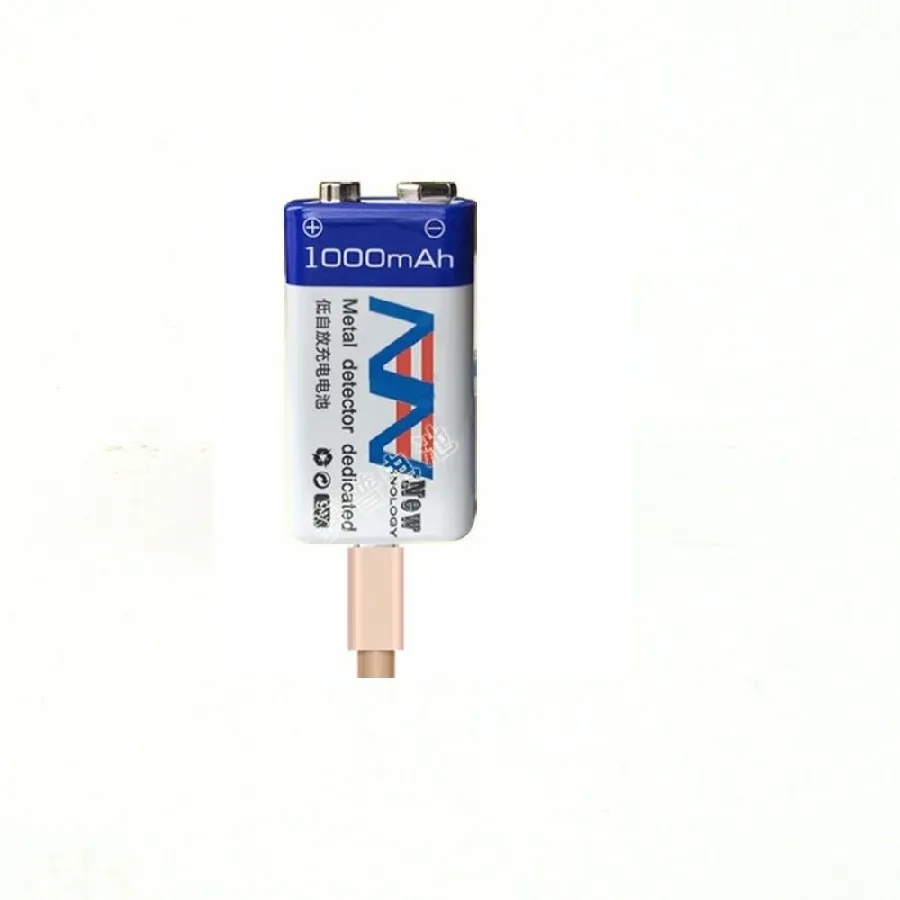 1 шт./лот Новый 1000 мАч 9 В перезаряжаемый аккумулятор USB литий полимерный