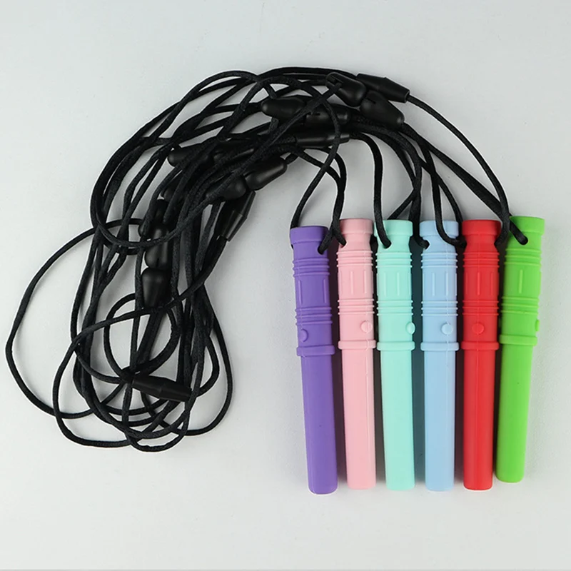 

Baby Kids Silicone Pendant Teether Dental Gel Molar Stick Chewing Oral Care New Design Baby Teethers