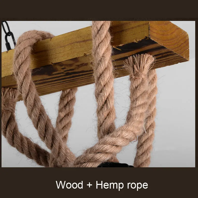 Lámpara colgante con múltiples cabezales, luz de viento Industrial, para tienda de ropa, sala de estar, Bar, cafetería, creativa, candelabro, estilo Retro americano