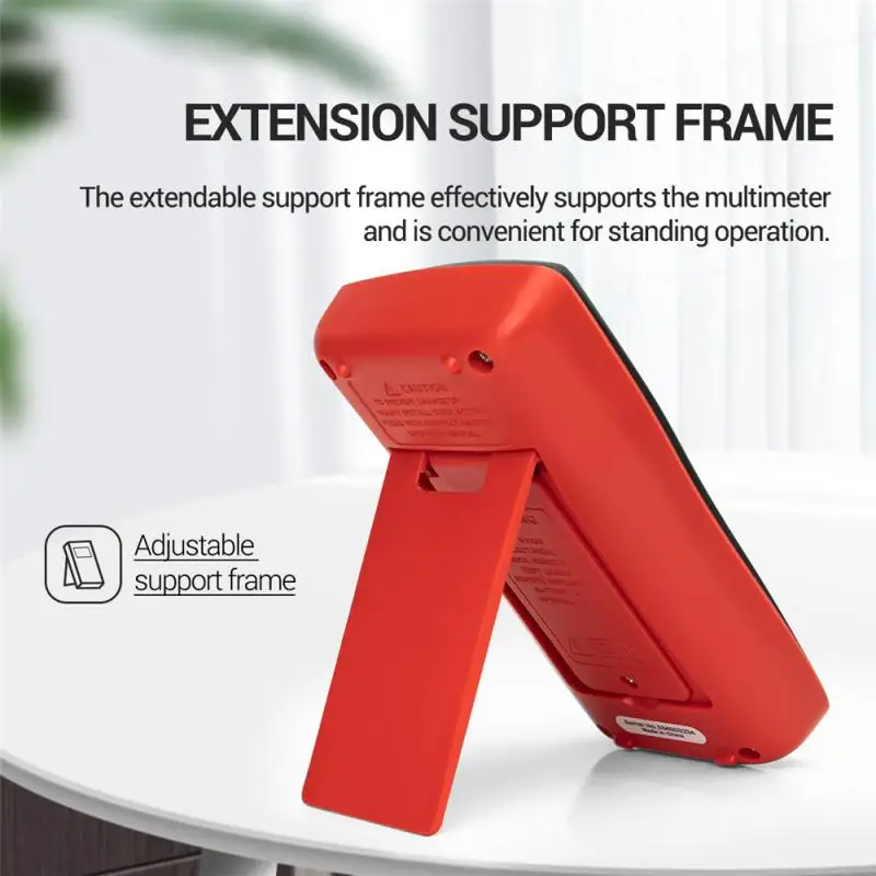 

AN113B 600V Digital Multimeter with Thermocouple Auto-Ranging Ture RMS AC/DC Volt Ohm Tester Meter LCD Backlight Multimetro