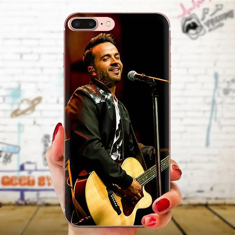 Луис фонси чехол для телефона из мягкого силикона ТПУ с рисунком прозрачные