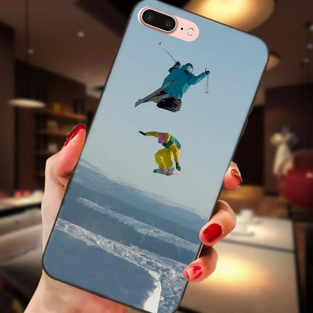 Для Huawei Honor Enjoy Mate Note 6s 8 9 10 20 Lite Play Pro P smart Soft TPU Cool Best Ski Sports | Мобильные телефоны и