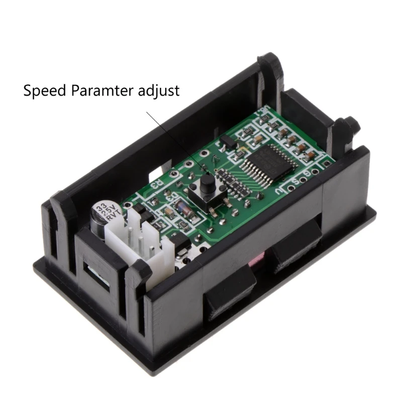 Красный светодиодный автомобильный мотоцикл цифровой тахометр и двигатель с