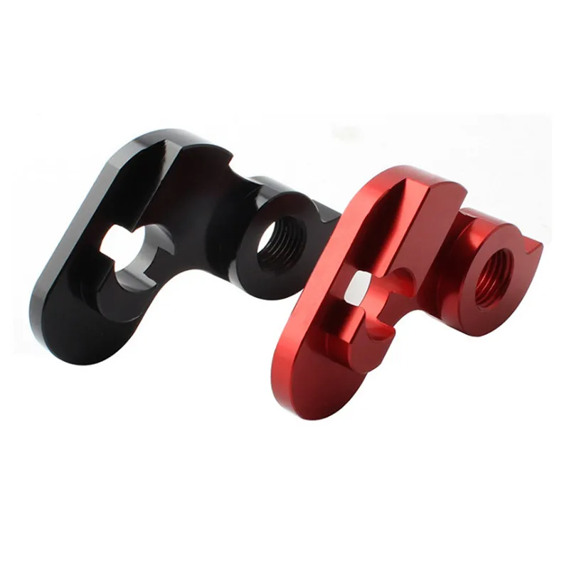 Folding Bicycle Rear Derailleur Modified Tail Hook Hanger Cycling Aluminum Alloy Outside 3 Speed Tail Hook Tough Hange