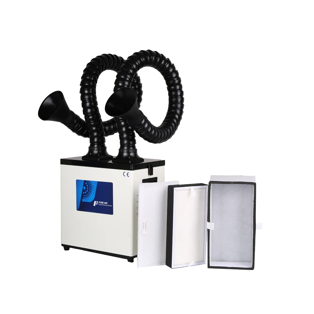 

Air PA-300TD-IQ soldering iron smoke industrial vacuum cleaner with system