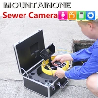 20m 4 3 inch 17mm handheld industrial pipe sewer inspection video camera ip68 waterproof drain pipe sewer inspection camera sy
