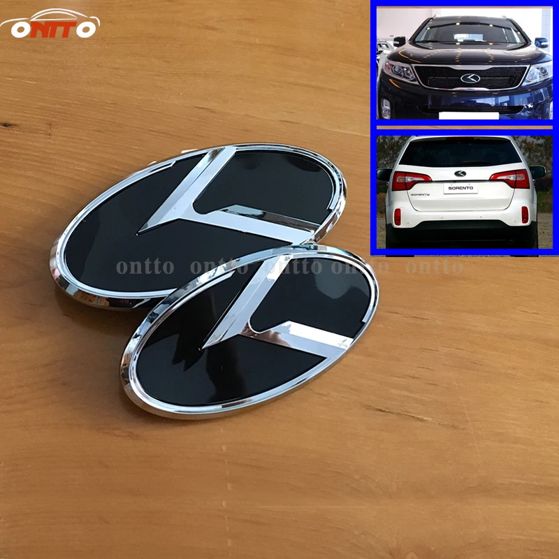 Новинка 2018 черная Автомобильная наклейка с логотипом K значок эмблемой на