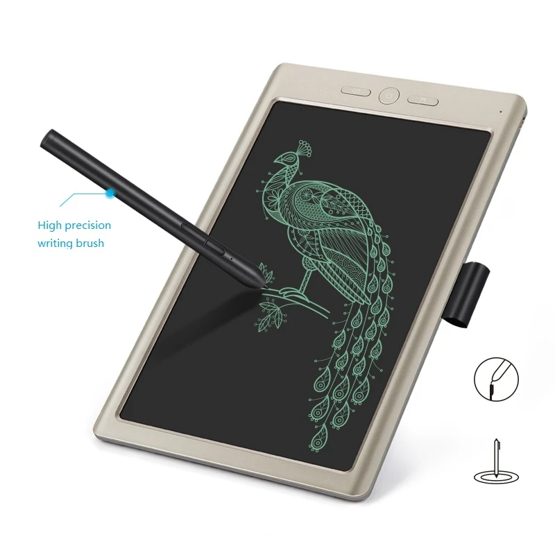 Portable 9-inch Smart Digital Drawing Board Bluetooth USB Connected To Mobile Phone Cloud Note with High-Precision Writing Pen | Канцтовары
