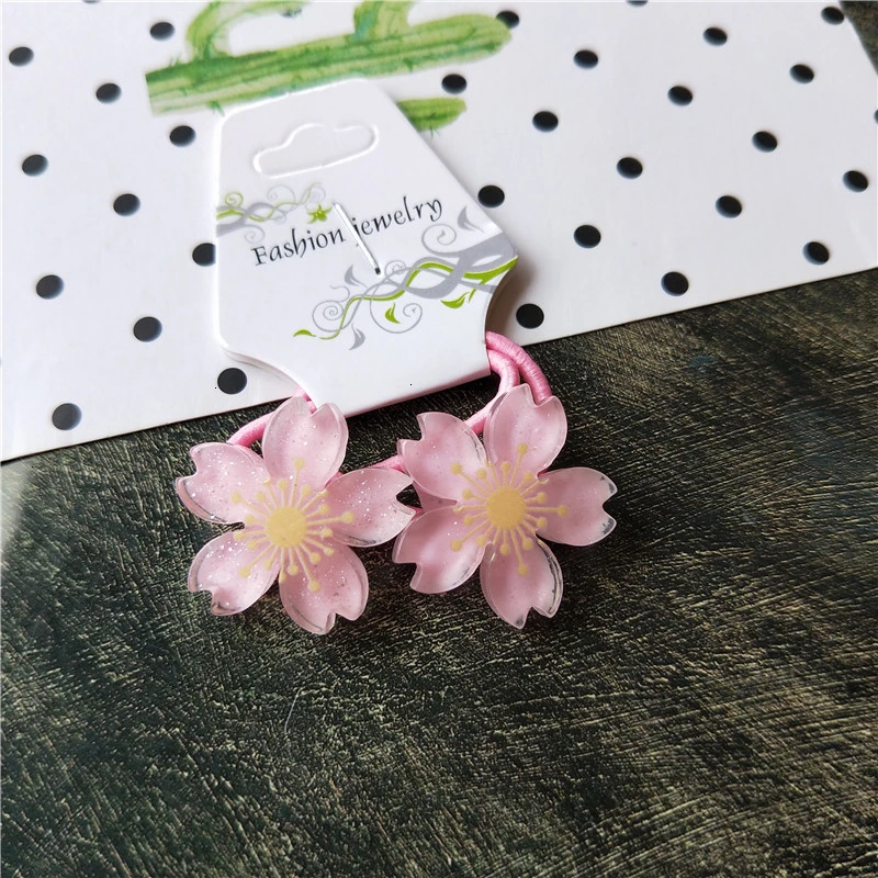 Детские резинки для волос с цветами 2 шт. | Аксессуары одежды