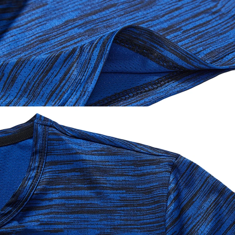 

Sports Breathable T-Shirt Fitness Stretch Quick-drying Short-sleeved Compression Tight Fitness Running T-Shirts Tops