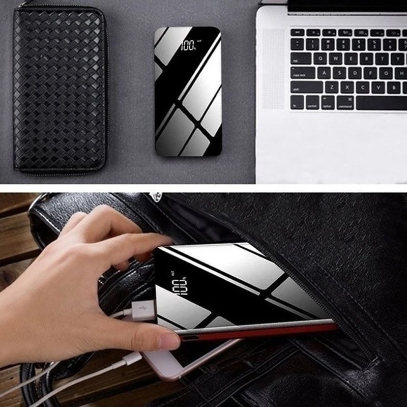 Power Bank 30000mAh Large Capacity Universal External Battery Packs Compatible with smart phone and More | Мобильные телефоны и