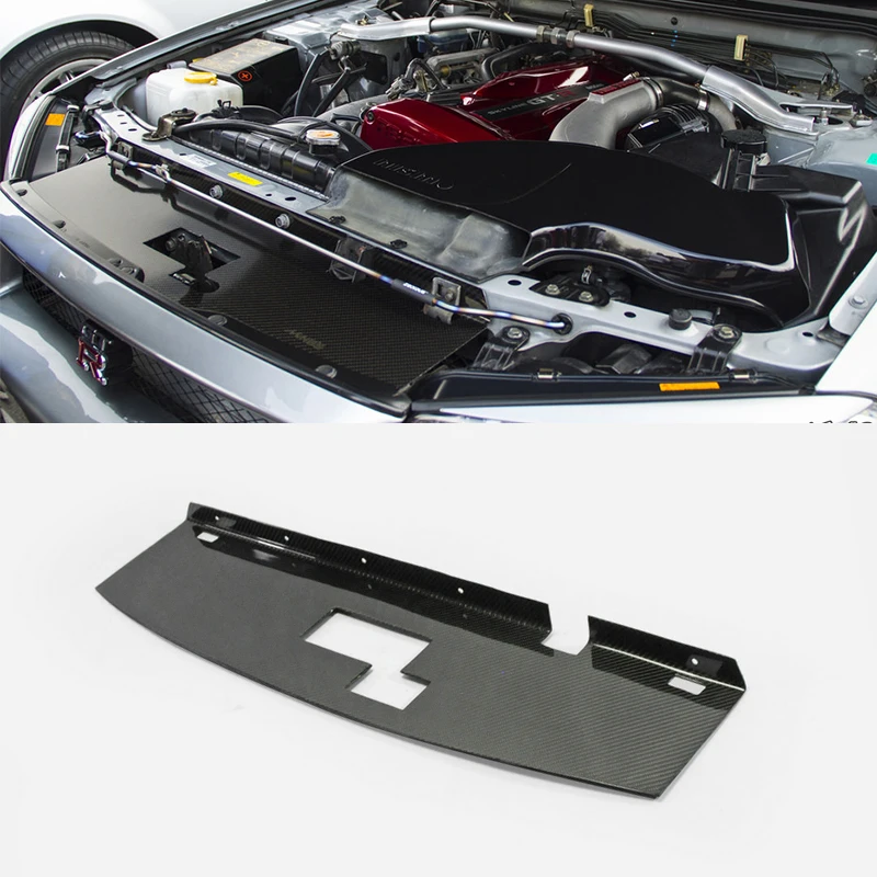 Стайлинг автомобиля для NISSAN Skyline R34 GTR OE стиль углеродное волокно охлаждение Slam Panel