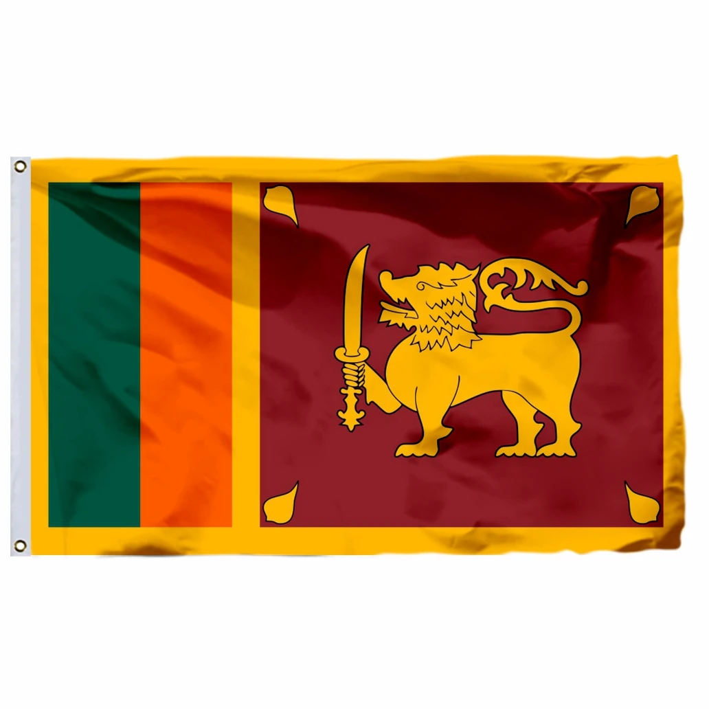 

Sri Lanka Flag 90x150cm 3x5ft 60x90cm 100D Polyester Double Stitched High Quality Free Shipping