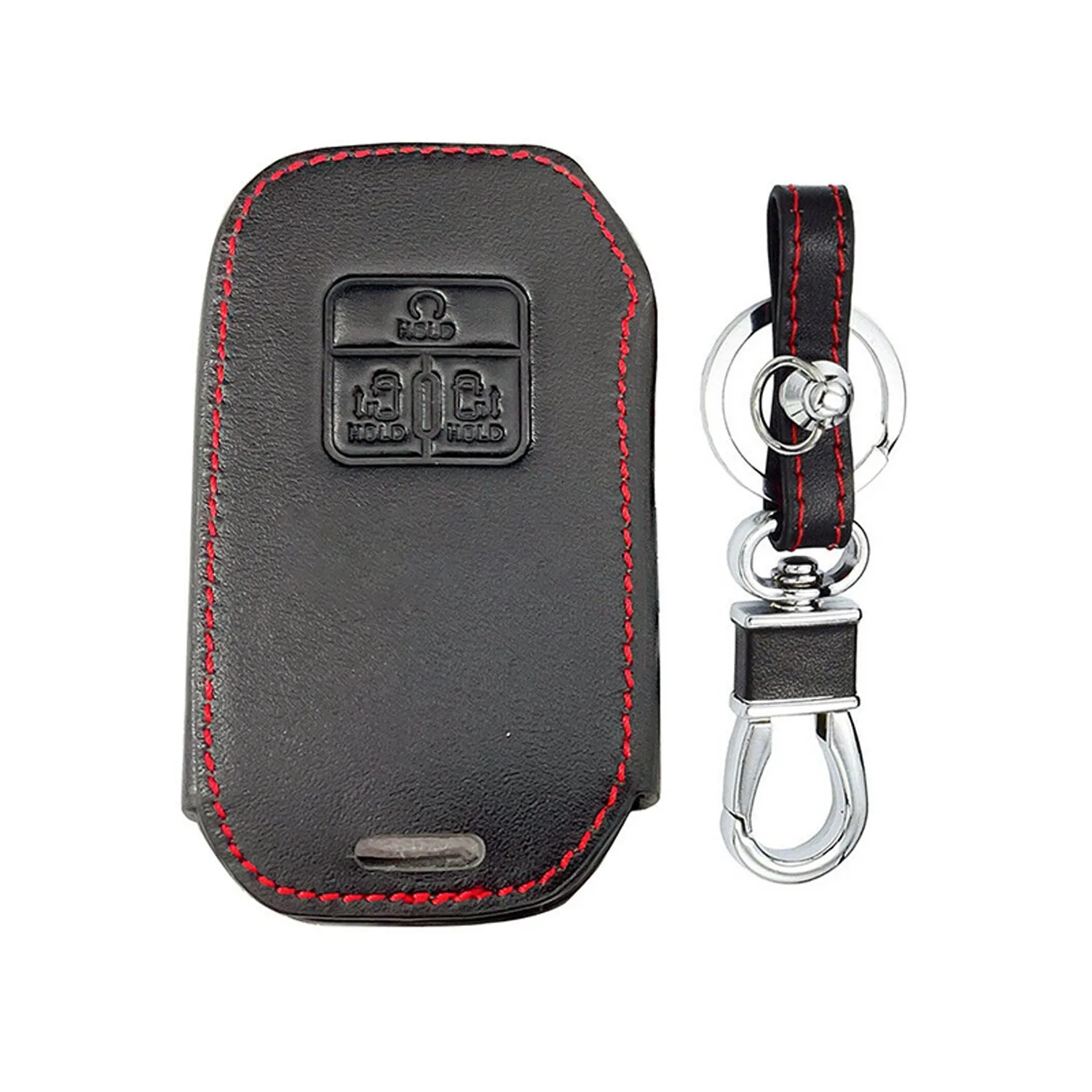 

Leather Car Key Case Cover Keychain Case For KIA 2022 Carnival EX SX Mini Passenger Car Accessories