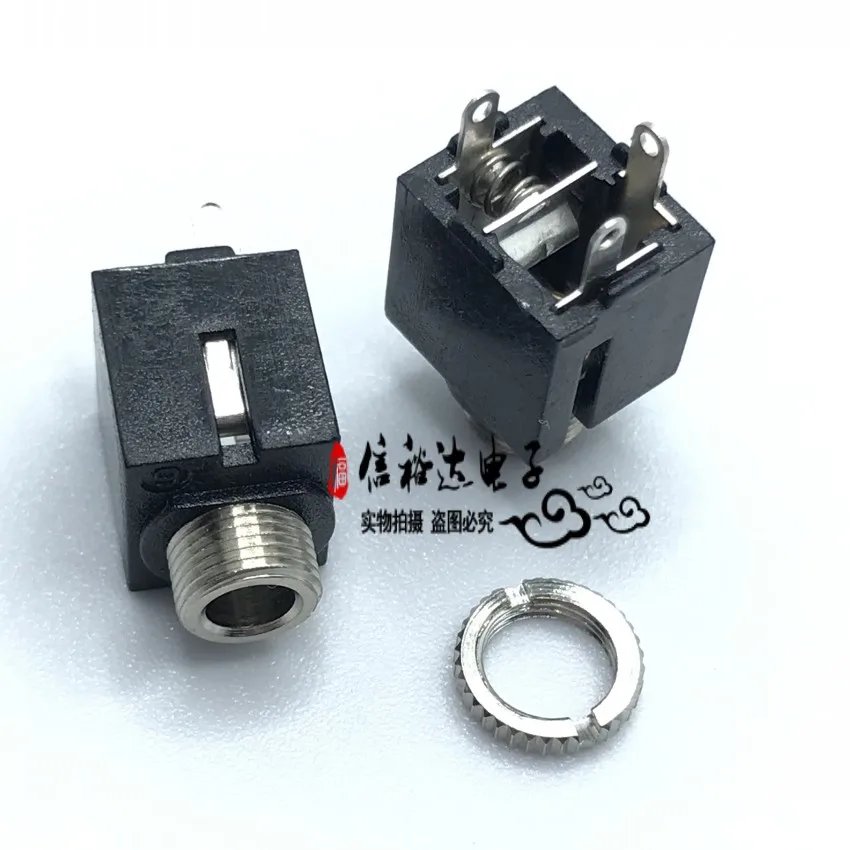 

Оригинальный Новый аудиоразъем 100% 161-MJ355W-EX 3,5 мм