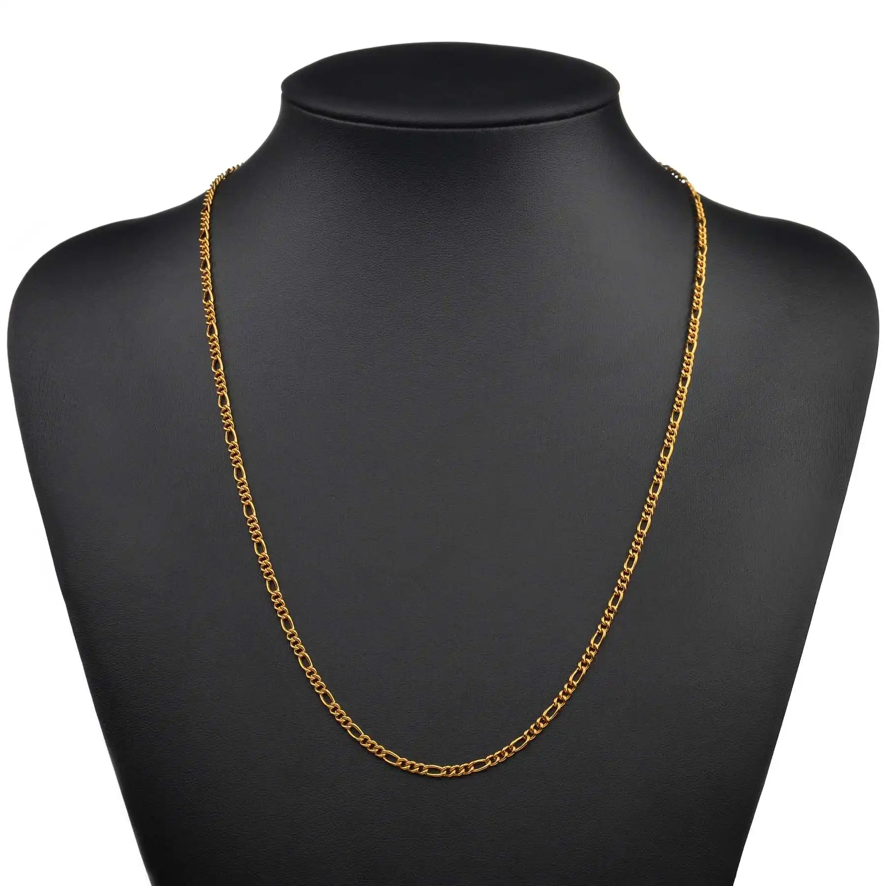 KITEAL Горячая распродажа! 18KGP золотое ожерелье-чокер богини в модной цепочке из