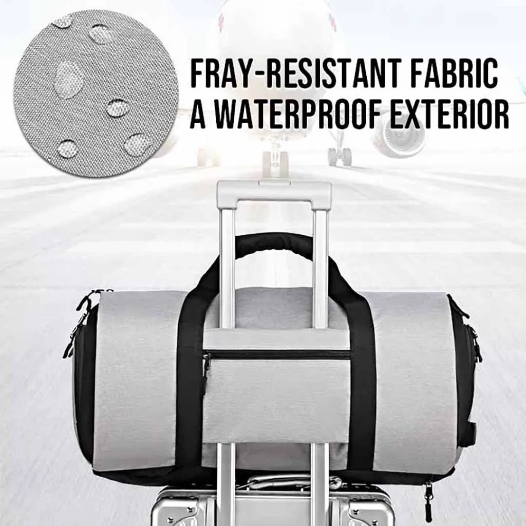 Многослойная дорожная сумка трансформер чемодан на плечо для мужчин и женщин