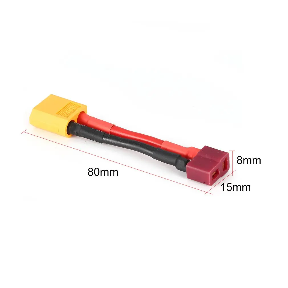 

HXT 4mm to Six XT60 Female Power Distribution Lead Connector for Multi-Rotor Multi Charging Plug Cable for RC Quadcopter