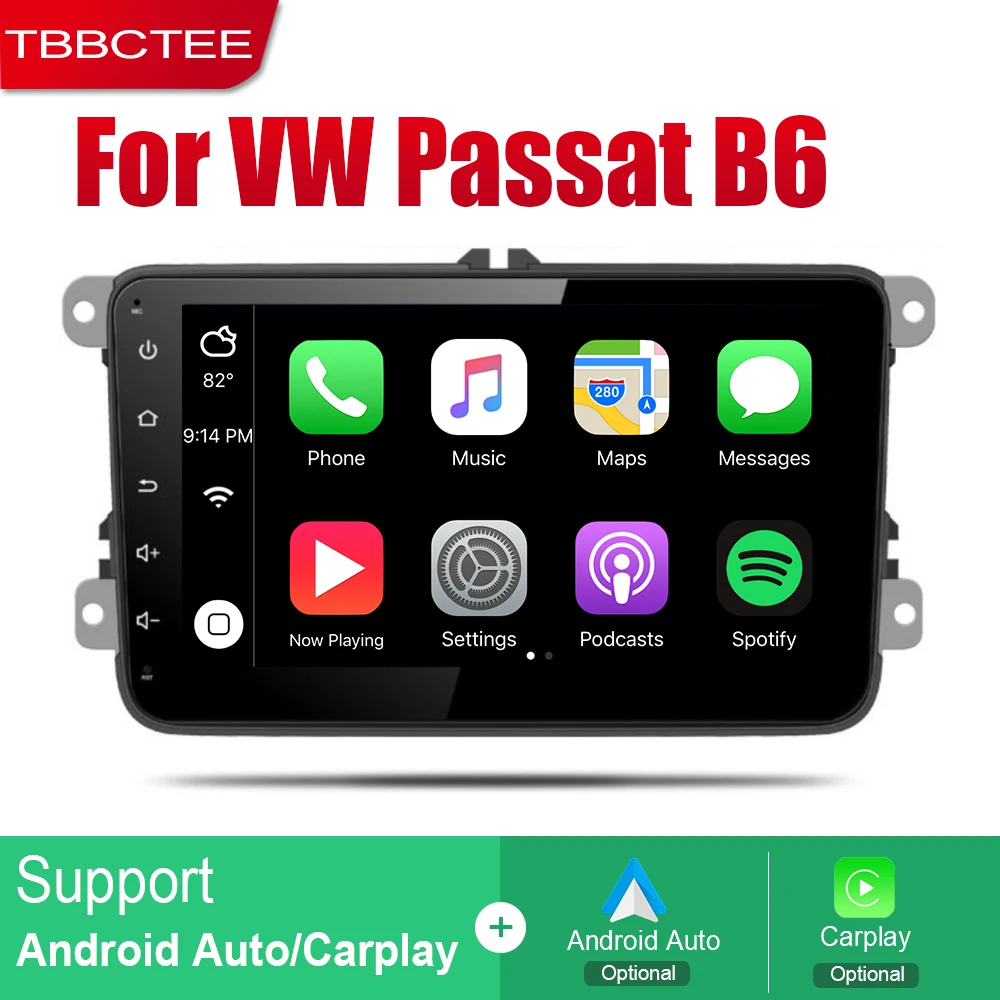 TBBCTEE автомобильная система Android 1080P ips lcd экран для Volkswagen VW Passat B6 2005 ~ 2010