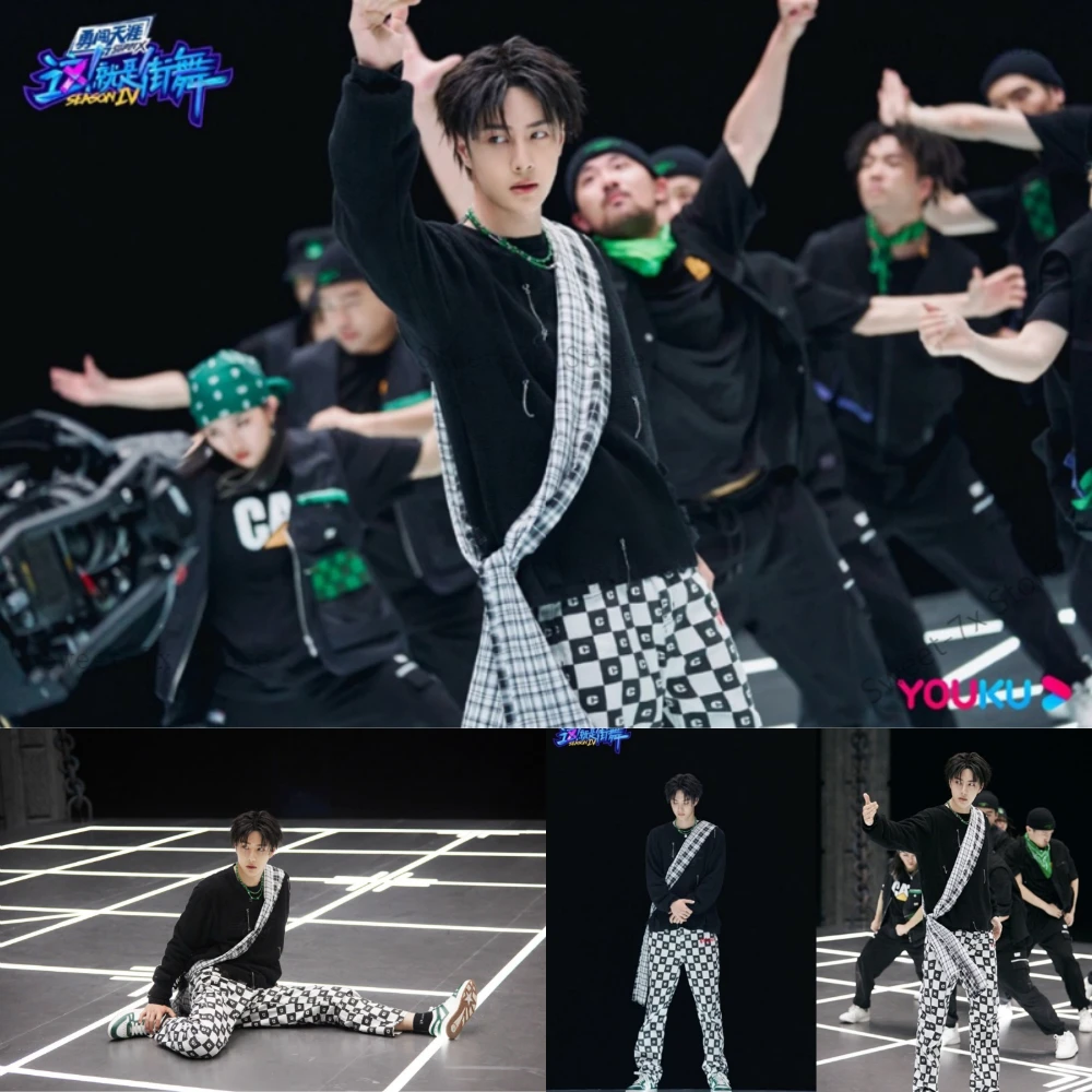 

Wang Yibo《Street Dance of China 》 Canvas Painting Art Nordic Posters and Prints Wall Pictures for Living Room Decor Frameless