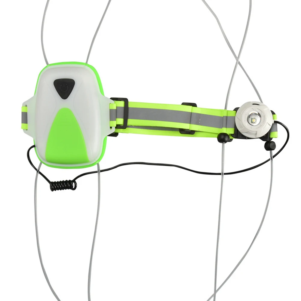 

XPE+RGB SMD LED Running Vest Front Light w/ Adjustable Elastic Belt Waterproof USB Rechargeable Reflective Safety Vest