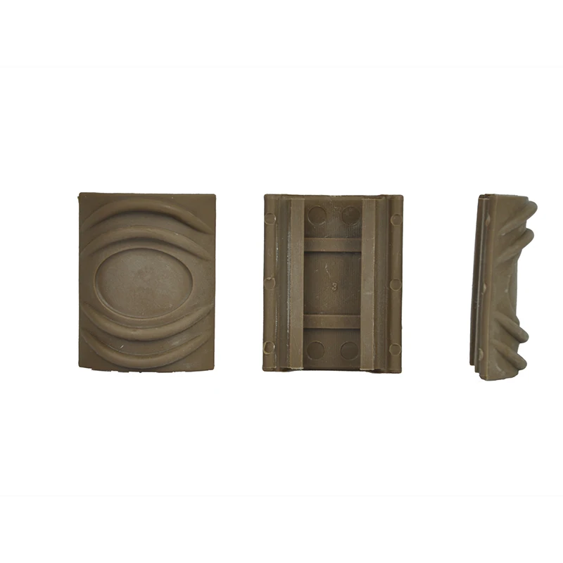 Тактическая 10 шт страйкбол резиновая TDI рельсовая Крышка Пикатинни планка Softair